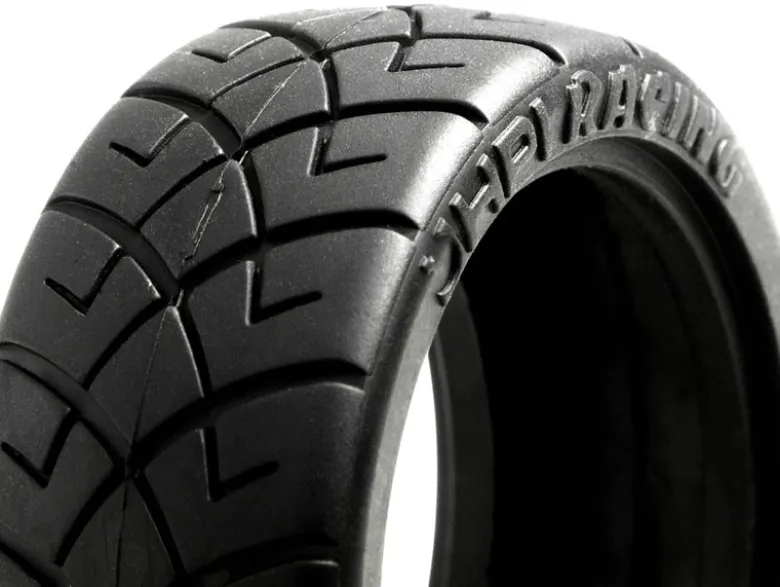 HPI H4790X-Patt. Reifen 26mm D Compound Reifen maximaler Grip auf dem Parkplatz