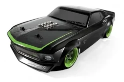 HPI 120102RS4 Sport 3 1969 Mustang 4WD Akku/Lader 2,4Ghz Street und Drift Tires enthalten 8fach bereift