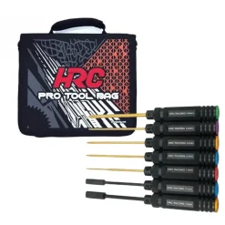 HRC HRC9934A-SET-2Werkzeugtasche mit Werkzeugen - Racer Set V2 (enthält HRC9934A und 9 Werkzeuge)