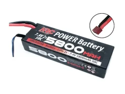 HRC HRC02258DLiPo Akku 2S 7.4V 5800mAh 50C Hard Case mit T-Stecker