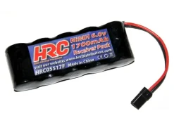 HRC HRC05517FHRC 1700 - Empfänger Akku - NiMH - 6V 1700mAh - flach - UNI