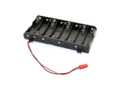 HRC HRC9271GBatteriehalterung 8 AA Zellen flach mit BEC Stecker