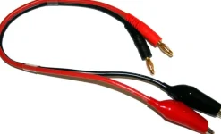 HRC HRC9119Ladekabel Bananen Stecker zu Krokodil Klemmen