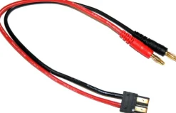 HRC HRC9115Ladekabel - 4mm Bullet zu Traxxas - 300mm - Gold