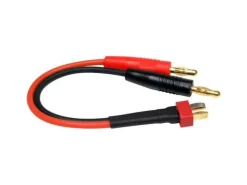 HRC HRC9114Ladekabel - 4mm Bullet zu Ultra T Stecker - 300mm - Gold