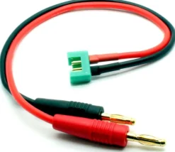 HRC HRC9106Ladekabel - 4mm Bullet zu MPX Stecker - 300mm - Gold