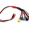 HRC HRC9124Multi Ladekabel - Bananen Stecker 4mm - versch. Anschlüsse