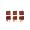 HRC HRC9030Stecker - Ultra T - männchen und weibchen (je 3 Stk) - Gold