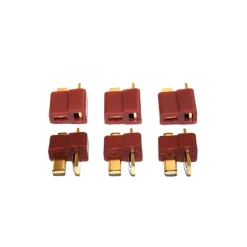 HRC HRC9030Stecker - Ultra T - männchen und weibchen (je 3 Stk) - Gold