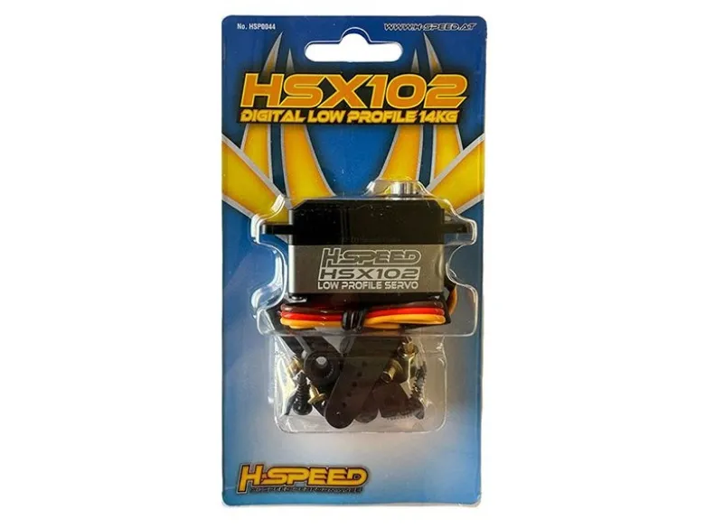 H-Speed HSP0044HSX102 Digital-Servo Low Profile 14kg/8.4V Titangetriebe 0,095sek/60 grad bei 7,4V