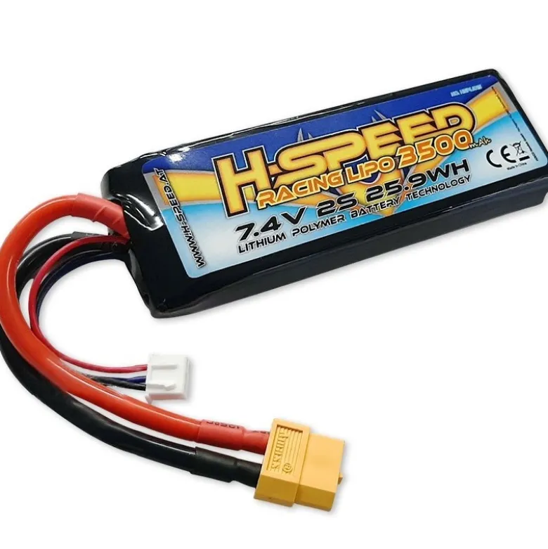 H-Speed HSPLI015LiPo 3500mAh 2S 7,4V mit XT60, für TRX Mini Maxx / Mini XRT