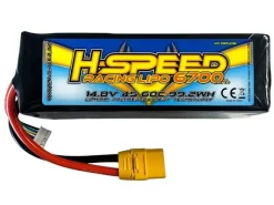 H-Speed HSPLI012LiPo Racing Akku 14,8V 6700mAh 60C 4S Softcase, XT90 Stecker