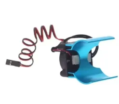 H-Speed HSPX079Alu Kühlkörper blau mit Ventilator 540er