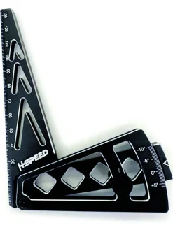 H-Speed HSPZ008Sturzlehre Aluminium 1/10 & 1/8 schwarz