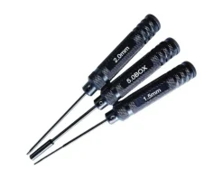 H-Speed HSPZ205TRX-4M Set (3) 1.5, 2.0mm Sechskant + 5.0mm Steckschlüssel