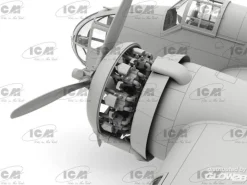 ICM 48352HP.52 Hampden B.Mk.I WWII British bomber, Bausatz in 1:48