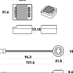 iSDT ESC70ESC 70 70(120)A 2-3S Brushed wasserdicht Regler für RC Tourenwagen/Buggies/Trucks/Rock Crawler