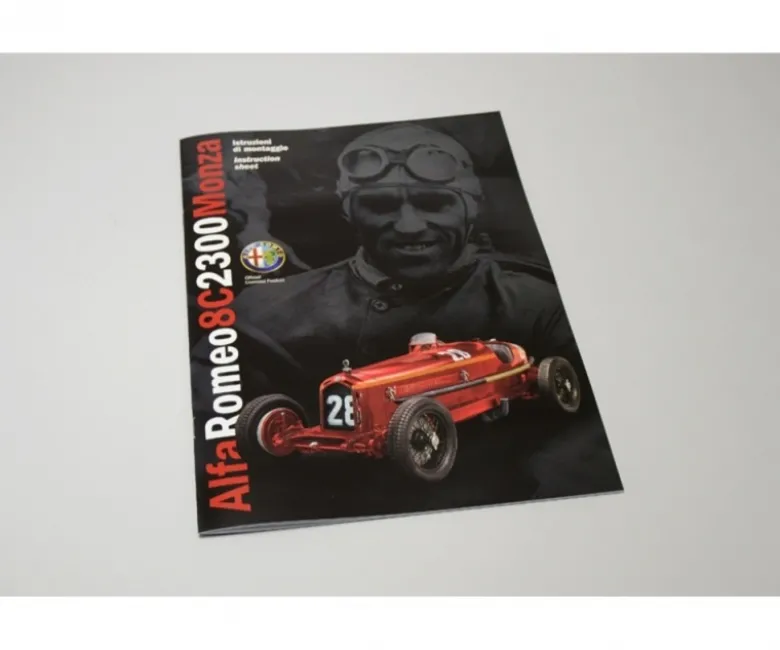 Italeri 4706Alfa Romeo 8C 2300 Monza Nuvolari 1/12 Plastik Bausatz