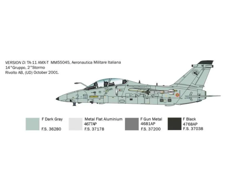 Italeri 1471AMX-T Twin Seater, Bausatz, 1:72