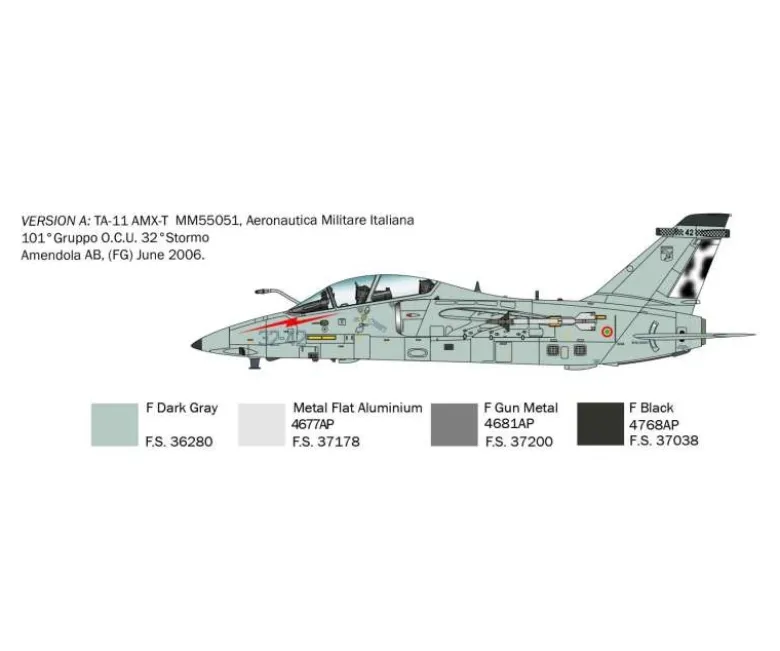 Italeri 1471AMX-T Twin Seater, Bausatz, 1:72
