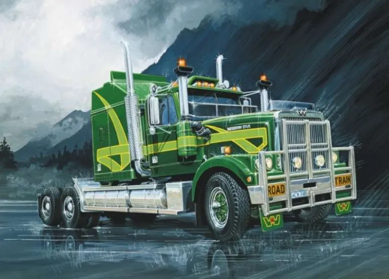 Italeri 07191:24 Australischer Truck, Plastikbausatz, 1:24