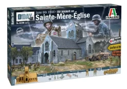 Italeri 6199Battle of Normandy St.-Mère-Église, Bausatz, 1:72