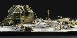 Italeri 6186Battle-Set Bastogne Siege, Bausatz, 1:72