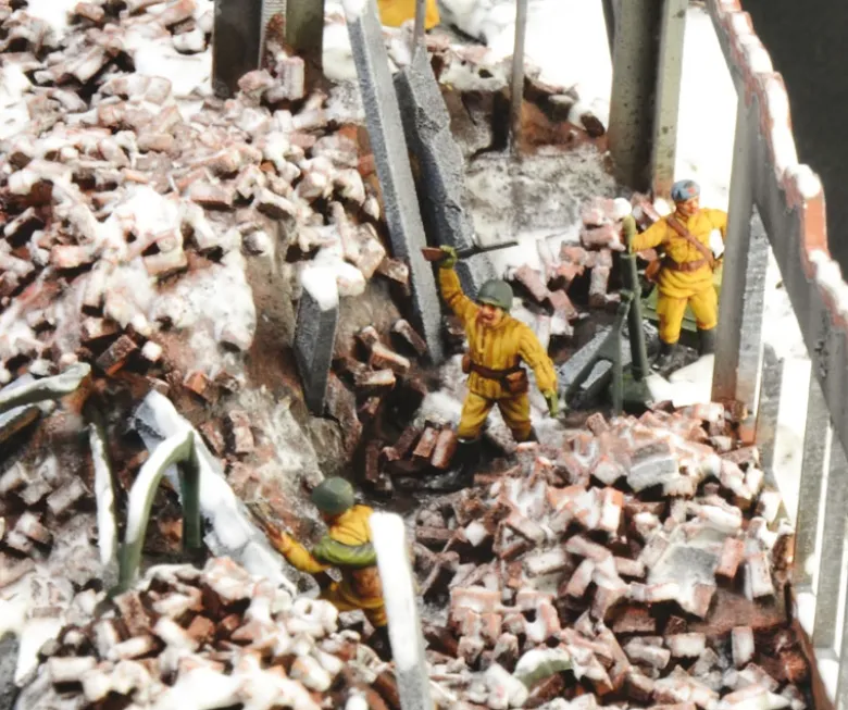 Italeri 6193Battle-Set Stalingrad Siege, Bausatz, 1:72