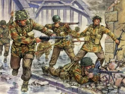 Italeri 6034Britische Fallschirmjäger, Plastikbausatz, 1:72