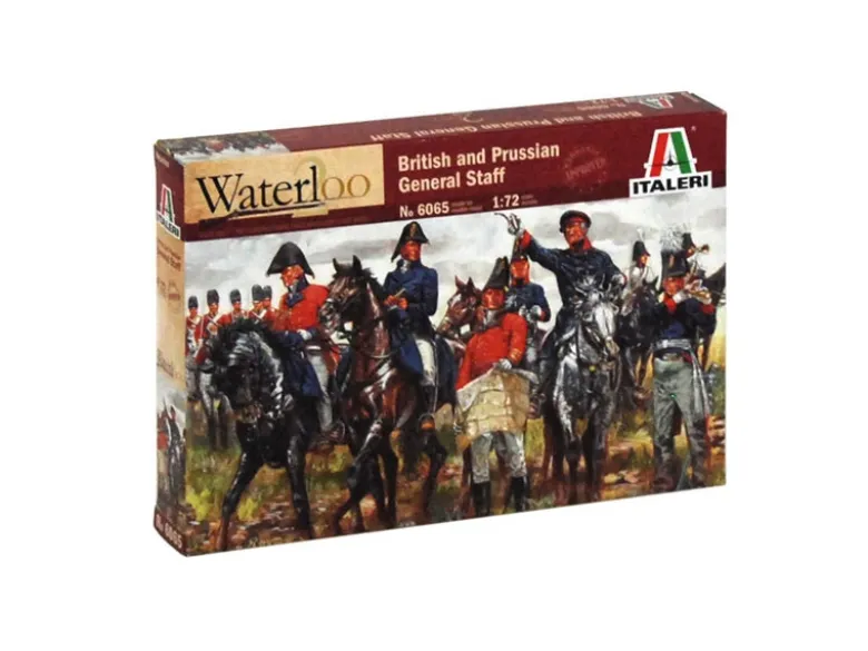Italeri 6065British & Prussian General Staff, Plastikbausatz, 1:72