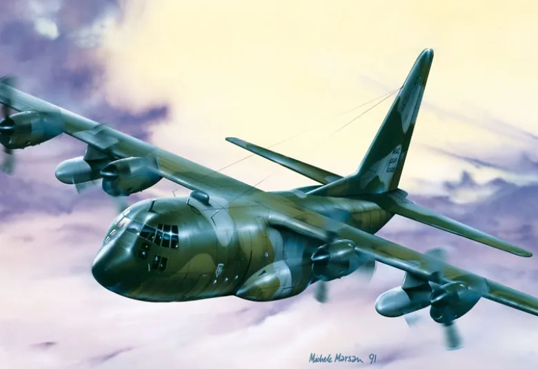 Italeri 0015C-130 E/H Hercules, Bausatz, 1:72