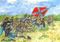 Italeri 6178Confederate Infantry American Civil War Bausatz 1:72