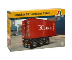 Italeri 388720' Container Trailer Bausatz 1:24