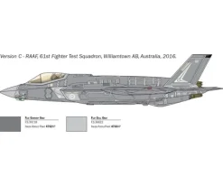 Italeri 1409F-35A Lightning II, Plastikbausatz, 1:72