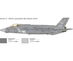 Italeri 1409F-35A Lightning II, Plastikbausatz, 1:72