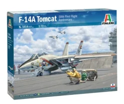 Italeri 1414F-14A Tomcat Recessed Line Panels Plastikbausatz 1:72