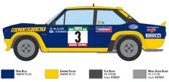 Italeri 3667Fiat 131 Abarth Rally O, Bausatz, 1:24