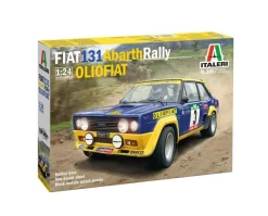Italeri 3667Fiat 131 Abarth Rally O, Bausatz, 1:24