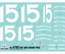 Italeri 47021:12 FIAT 806 Grand Prix