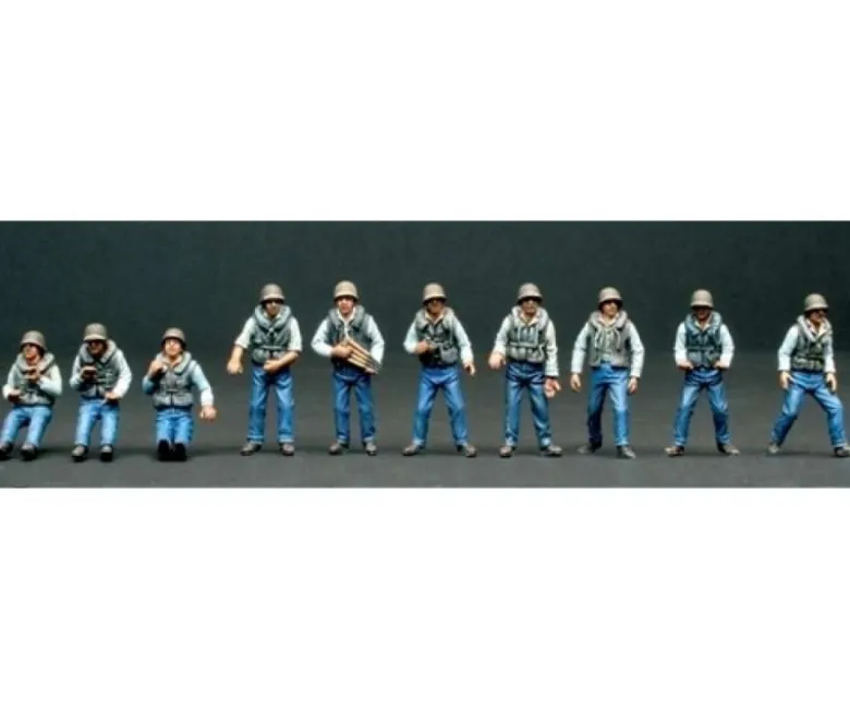 Italeri 56061:35 Figuren-Set Crew (10) ELCO 80 PT