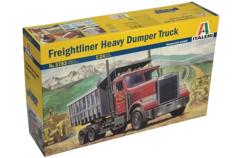 Italeri 3783Freightliner schwerer Kipplaster, Bausatz, 1:24