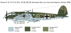 Italeri 1436Heinkel HE-111H-6 1:72 Plastikbausatz
