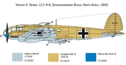 Italeri 1436Heinkel HE-111H-6 1:72 Plastikbausatz