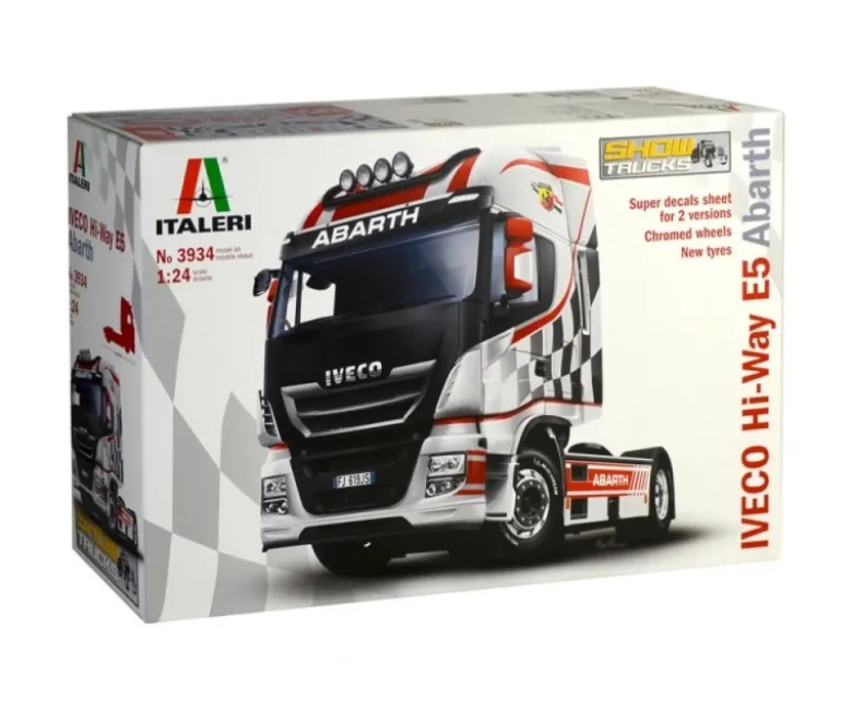 Italeri 39341:24 Iveco HI-WY E5 'Abarth' Plastikbausatz