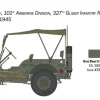 Italeri 3635Jeep Willys MB 80th Anniversary, Militär, Bausatz, 1:24