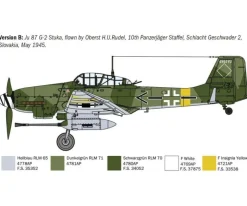 Italeri 1466Ju-87G-2 Kanonenvogel, Bausatz, 1:72