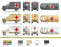 Italeri 7055Kfz. 305 Ambulance Plastikbausatz 1:72