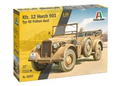 Italeri 6597Kfz.12 Horch 901 typ 40 Frühe Ausführung, Bausatz, 1:35