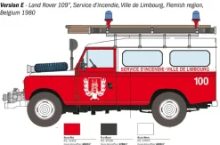 Italeri 3660Land Rover Fire Truck, Bausatz, 1:24