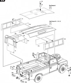 Italeri 6542Land Rover Series III 109 
